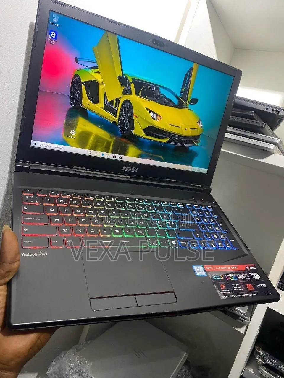 Laptop MSI GP63 Leopard 8RD 16GB Intel Core i7 SSD 512GB