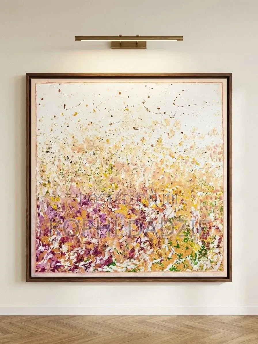 Selling an Original Textured Abstract Acrylic Painting