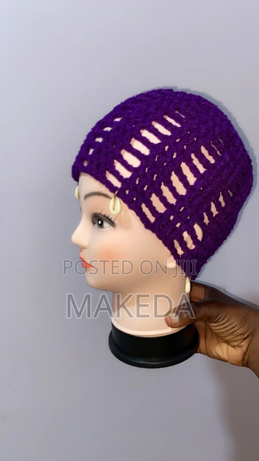 Crochet Mesh Caps and Beanies