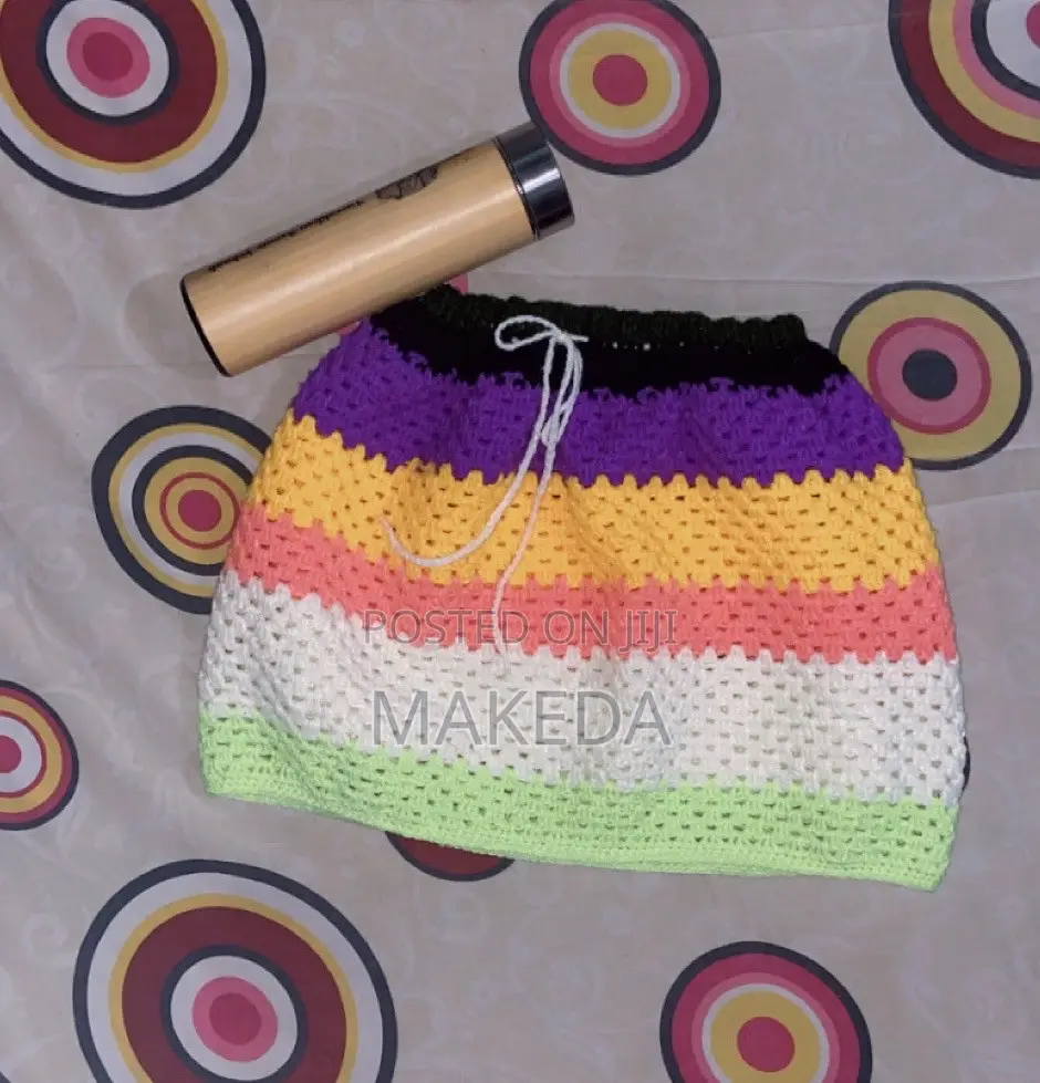 Crochet Mini Skirt