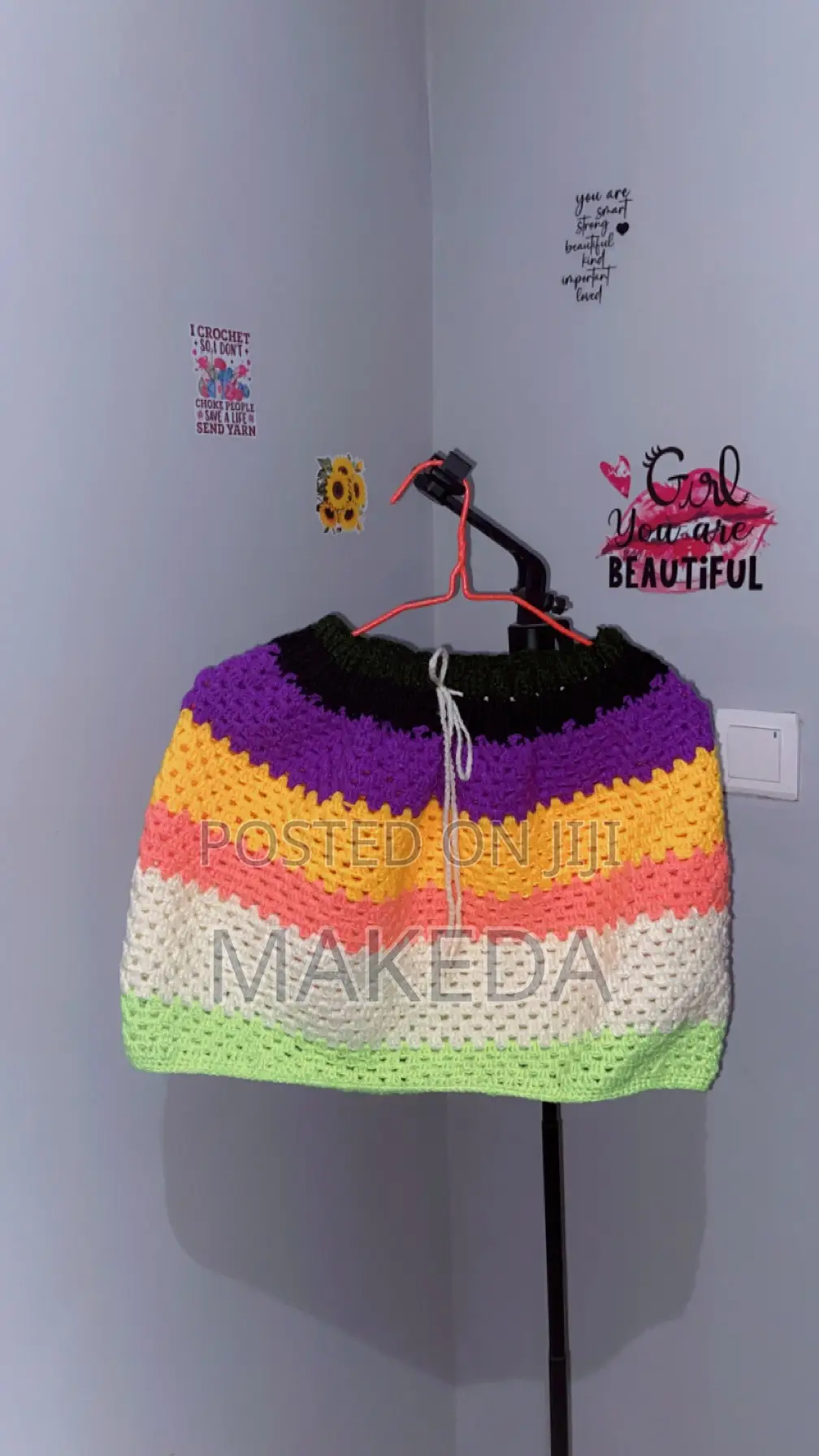 Crochet Mini Skirt