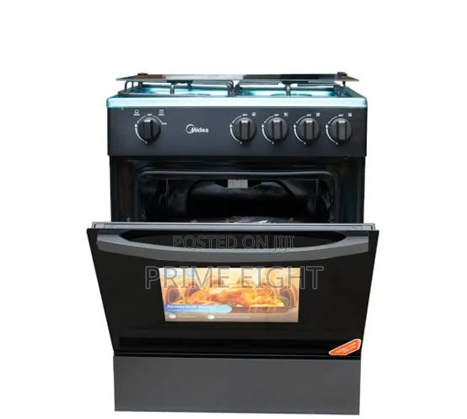 Midea 4 Burner Gas Cooker With Grill (24tmg4g081-B)