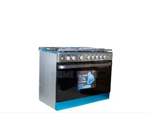 Midea 5 Burner Gas Cooker (36LMG5G080V) 90 × 60 Cm Freestanding