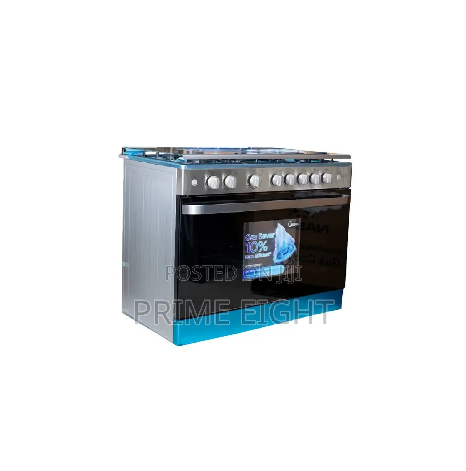 Midea 5 Burner Gas Cooker (36LMG5G080V) 90 × 60 Cm Freestanding