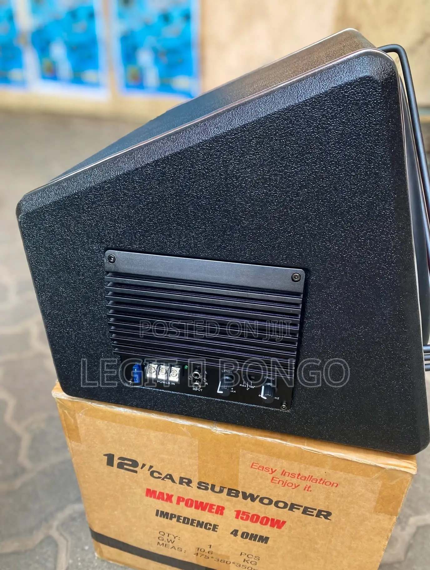 12" Car Subwoofer - Extra Heavy Bass!