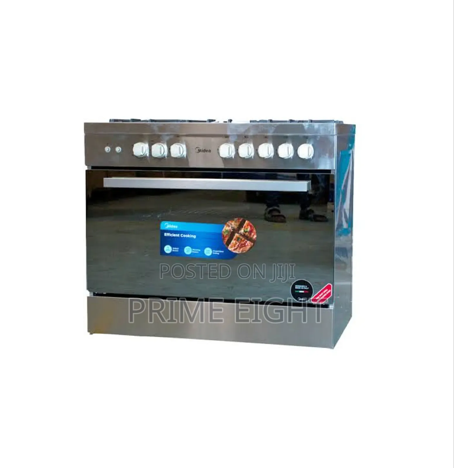Midea 5 Burner 90 × 60 Cm (LMG90030) Gas Cooker With Oven and Grill