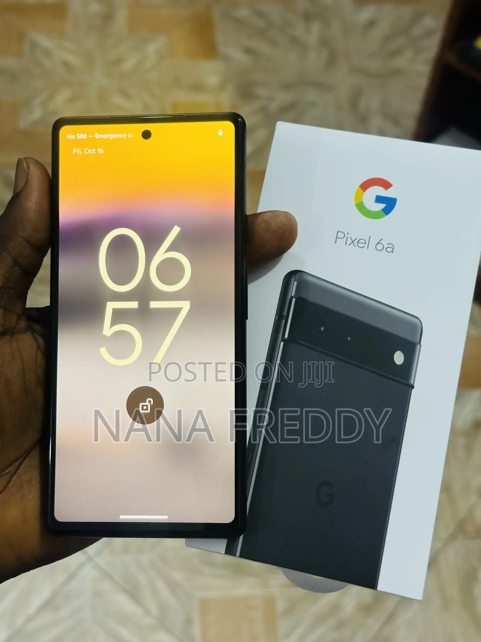New Google Pixel 6a 128 GB Black
