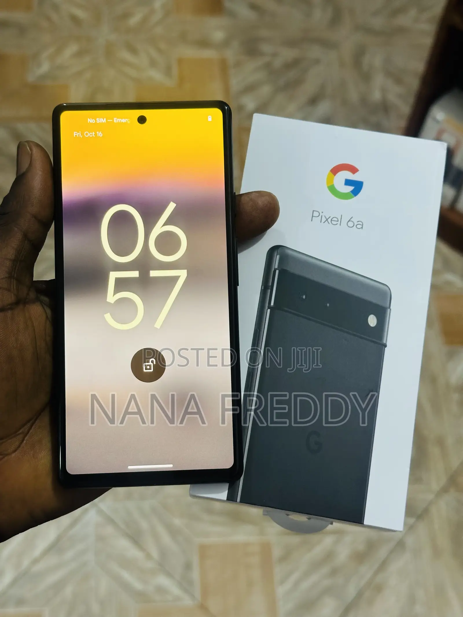 New Google Pixel 6a 128 GB Black
