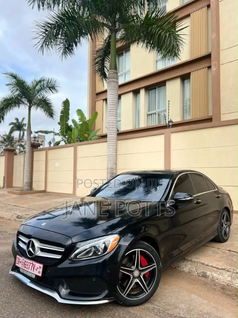Mercedes-Benz C300 Sport 4Matic Sedan AWD (2.0L 4cyll 7A) 2016 Black