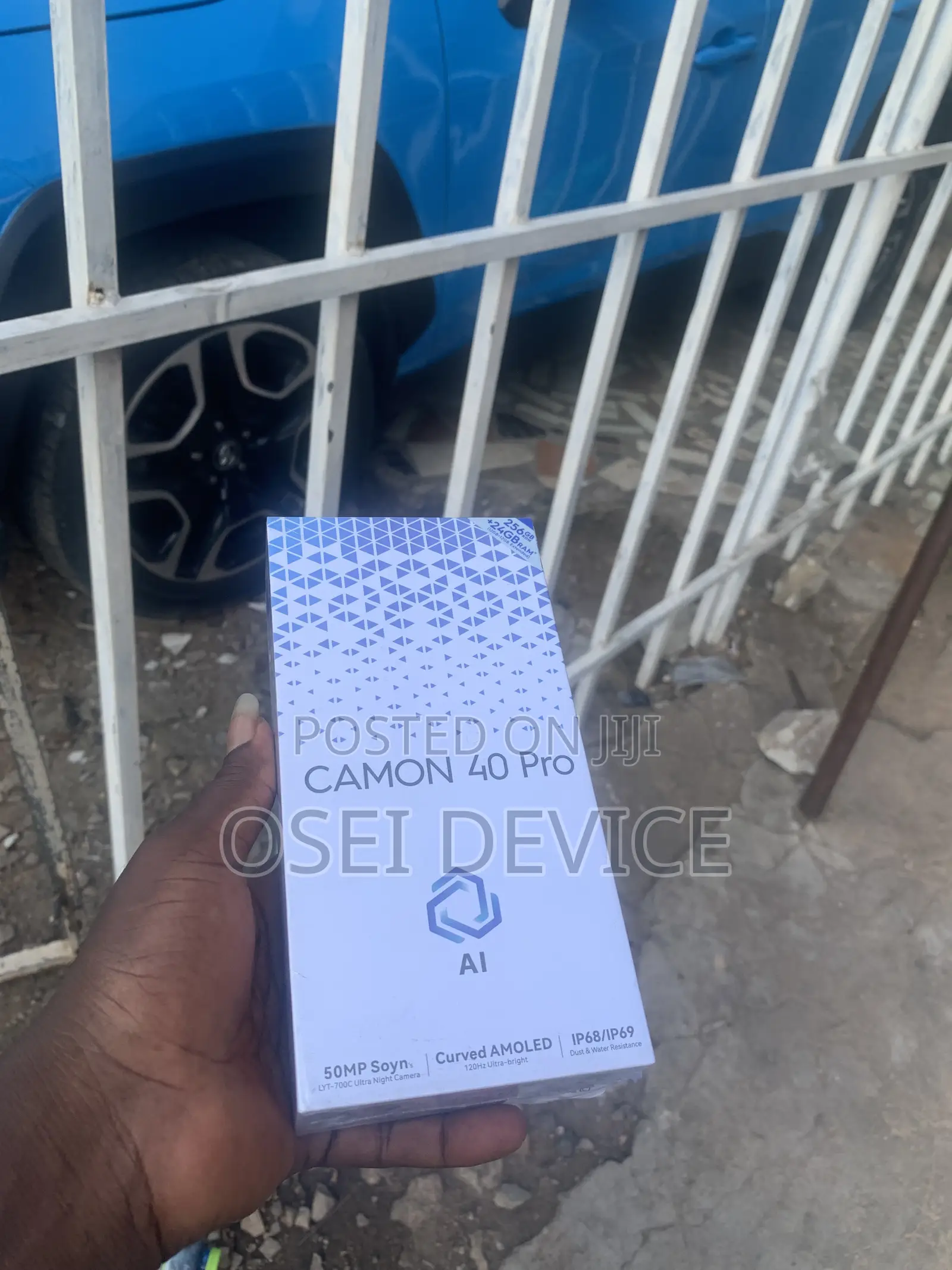 New Tecno Camon 40 Pro 5G 256 GB Black