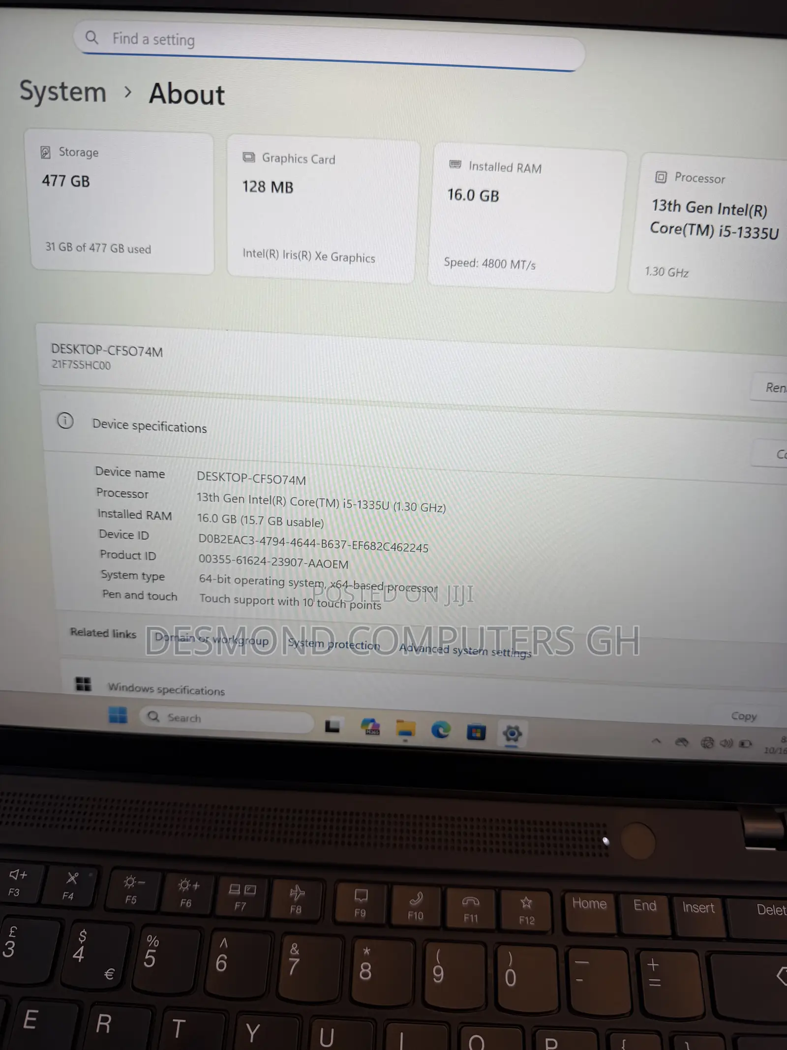 Laptop Lenovo ThinkPad T14s G4 16GB Intel Core i5 SSD 512GB