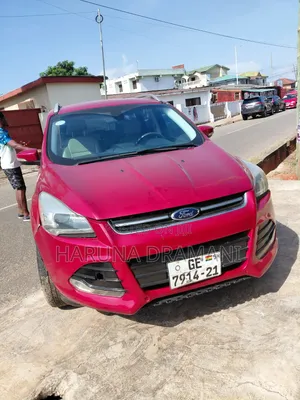 Ford Escape Titanium 4dr SUV AWD  (1.6L 4cyl Turbo 6A) 2014 Red