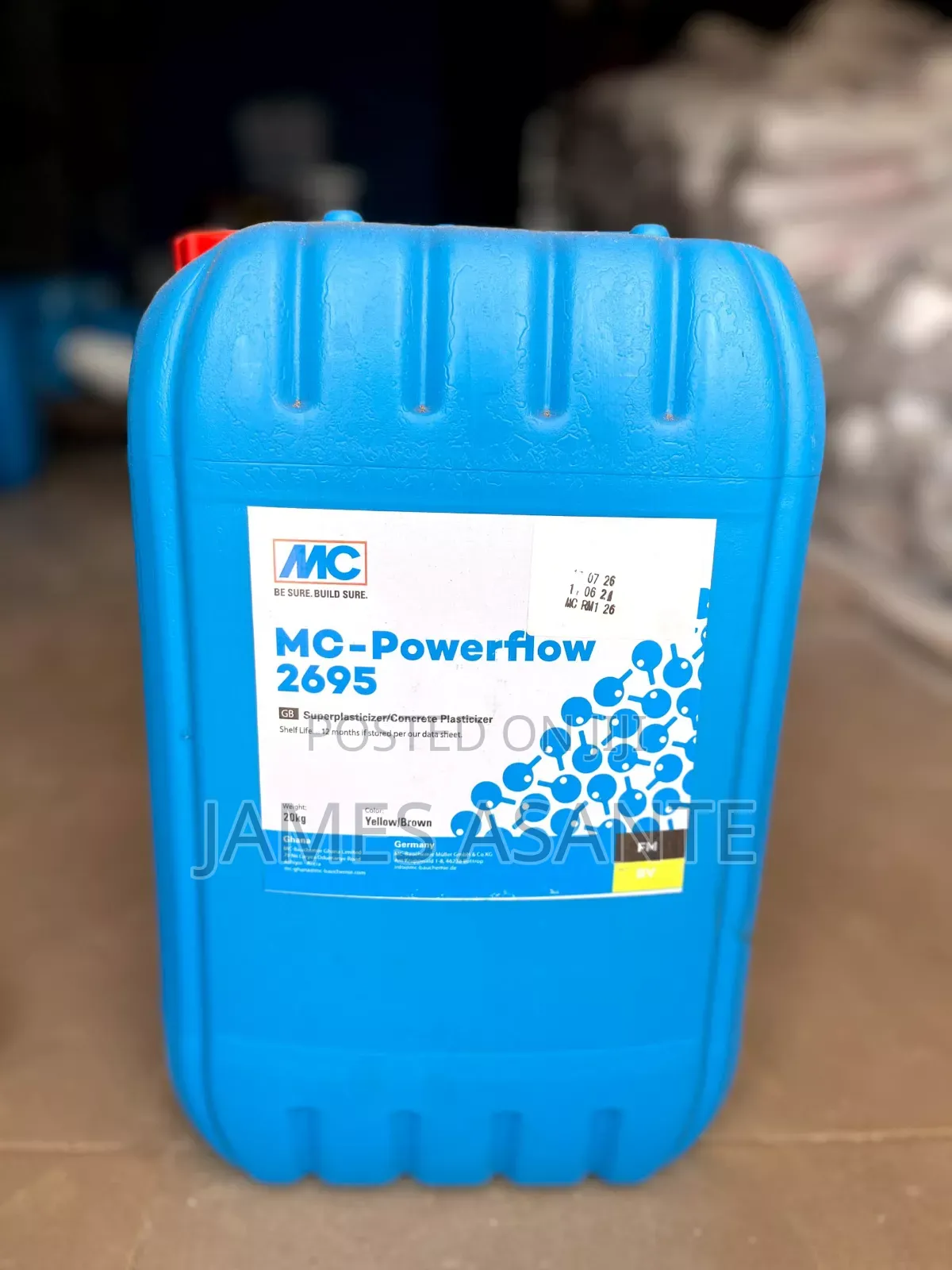 MC-Powerflow 2695 High-Performance Concrete Hardener - 20kg