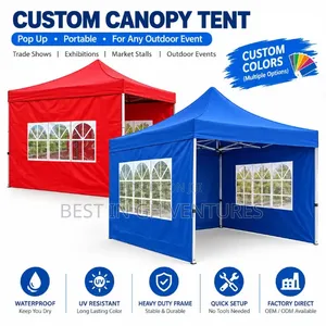 Nice Foldable Tent With Covered Sides