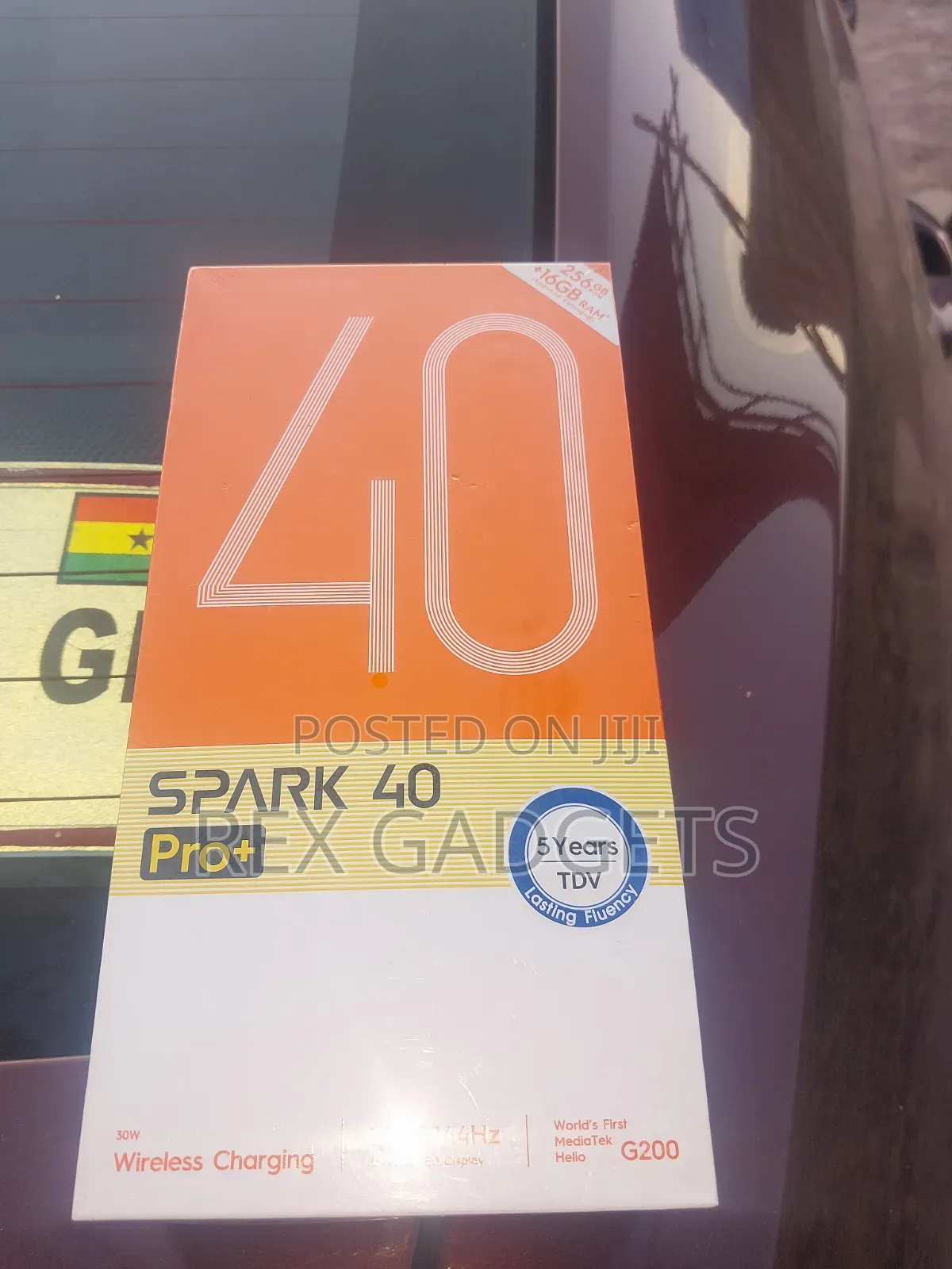 New Tecno Spark 40 Pro+ 256 GB Silver