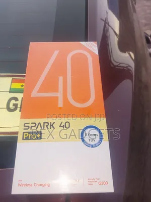 New Tecno Spark 40 Pro+ 256 GB Silver