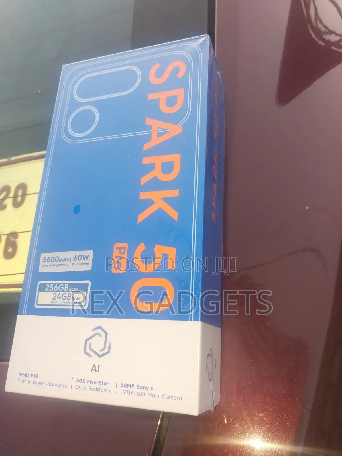 New Tecno Spark 50 Pro 256 GB Orange