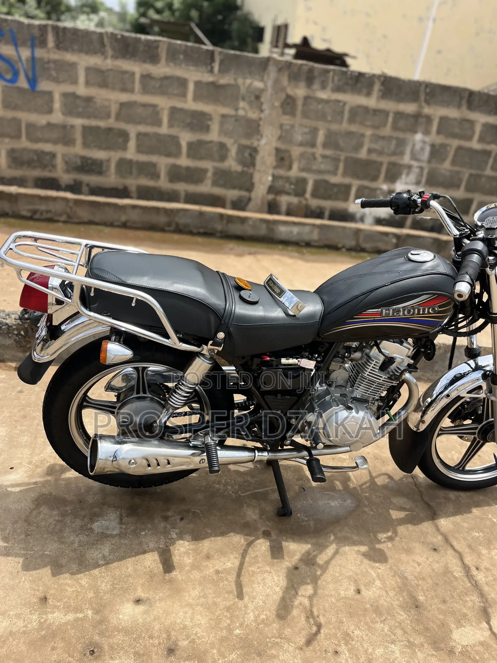 Haojue HJ125-8K 2025 Black