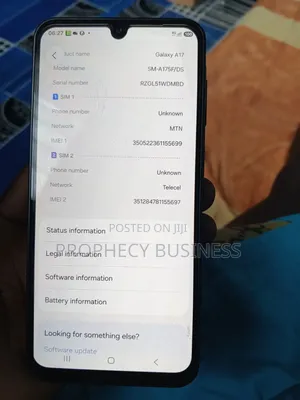 Samsung Galaxy A17 128 GB Black