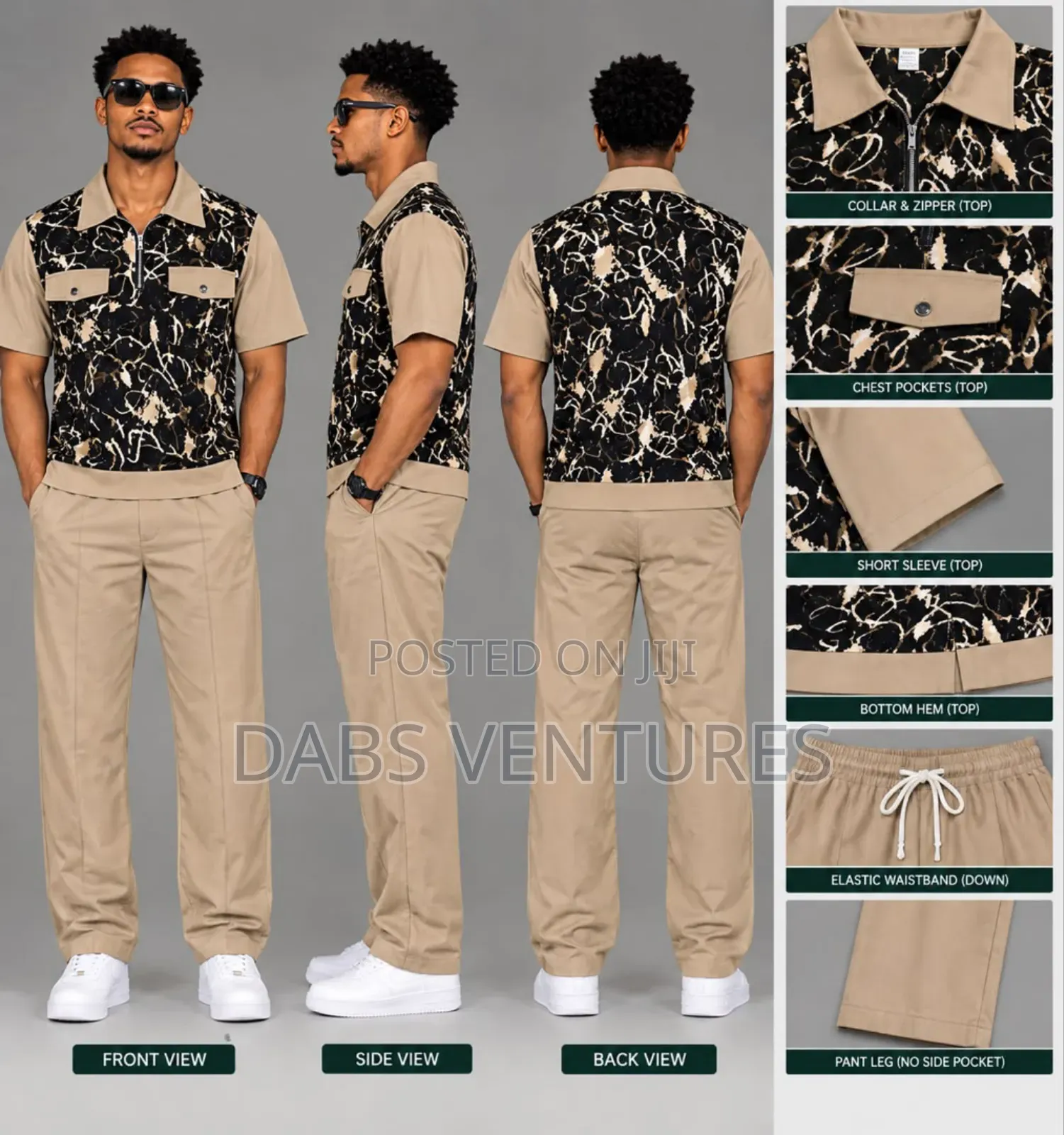 Men Top and Down. Medium to 3xl