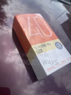 New Tecno Spark 40 Pro 256 GB Black