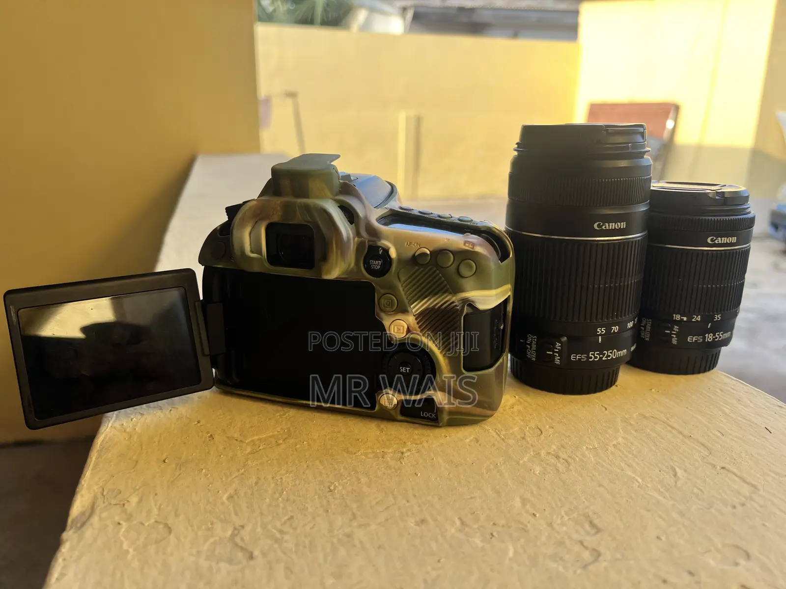 Canon 80d With Lenses Combo for Quick Sale