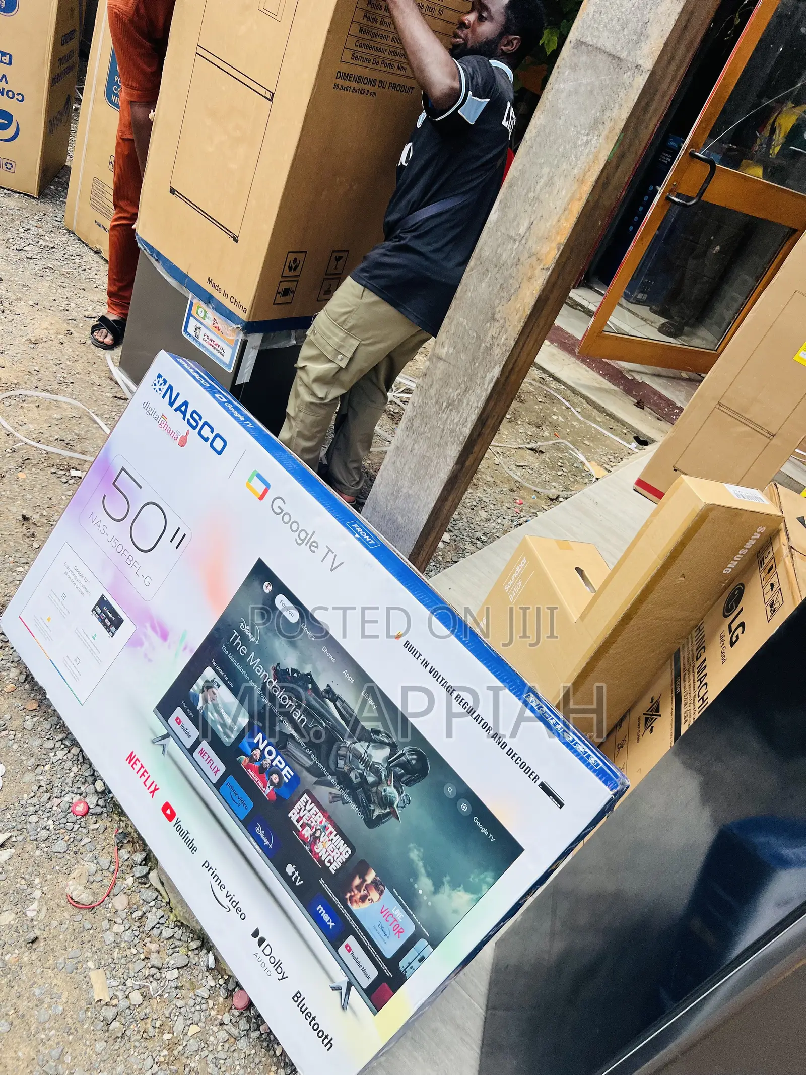 Uhd 4k Smart 50 Inch Nasco Television(Remote Control)