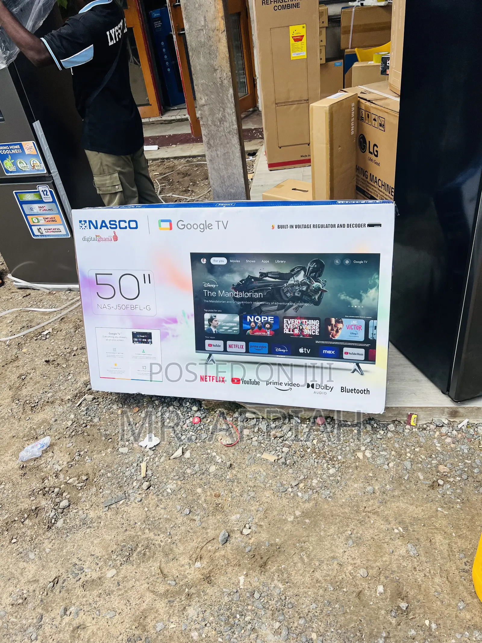 Uhd 4k Smart 50 Inch Nasco Television(Remote Control)
