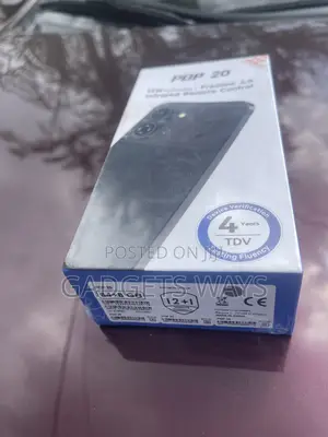 New Tecno Pop 20 64 GB Black