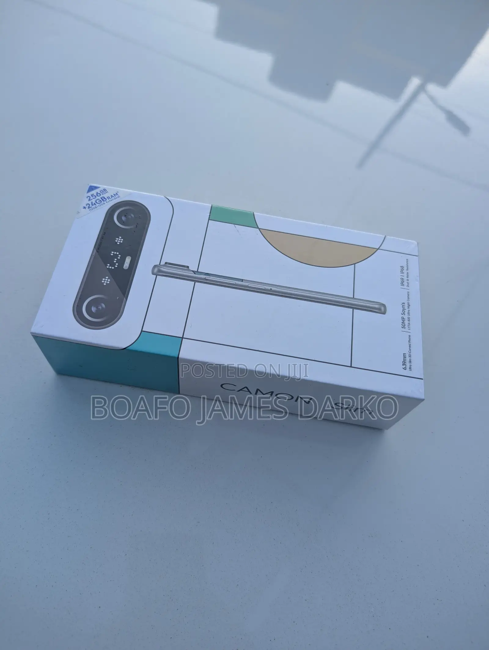 New Tecno Camon Slim 256 GB White
