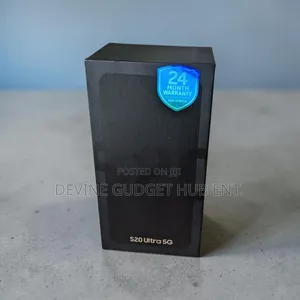 New Samsung Galaxy S20 Ultra 5G 256 GB Black