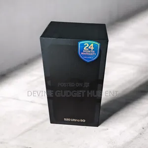 New Samsung Galaxy S20 Ultra 5G 256 GB Silver