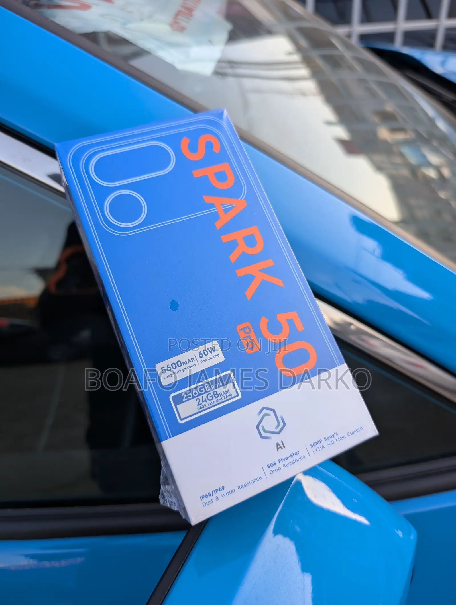 New Tecno Spark 50 Pro 256 GB Black