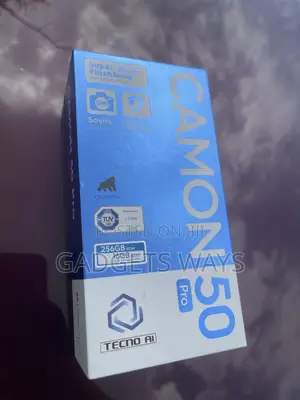 New Tecno Camon 50 Pro 256 GB Black