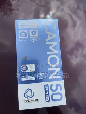 New Tecno Camon 50 Ultra 512 GB Black