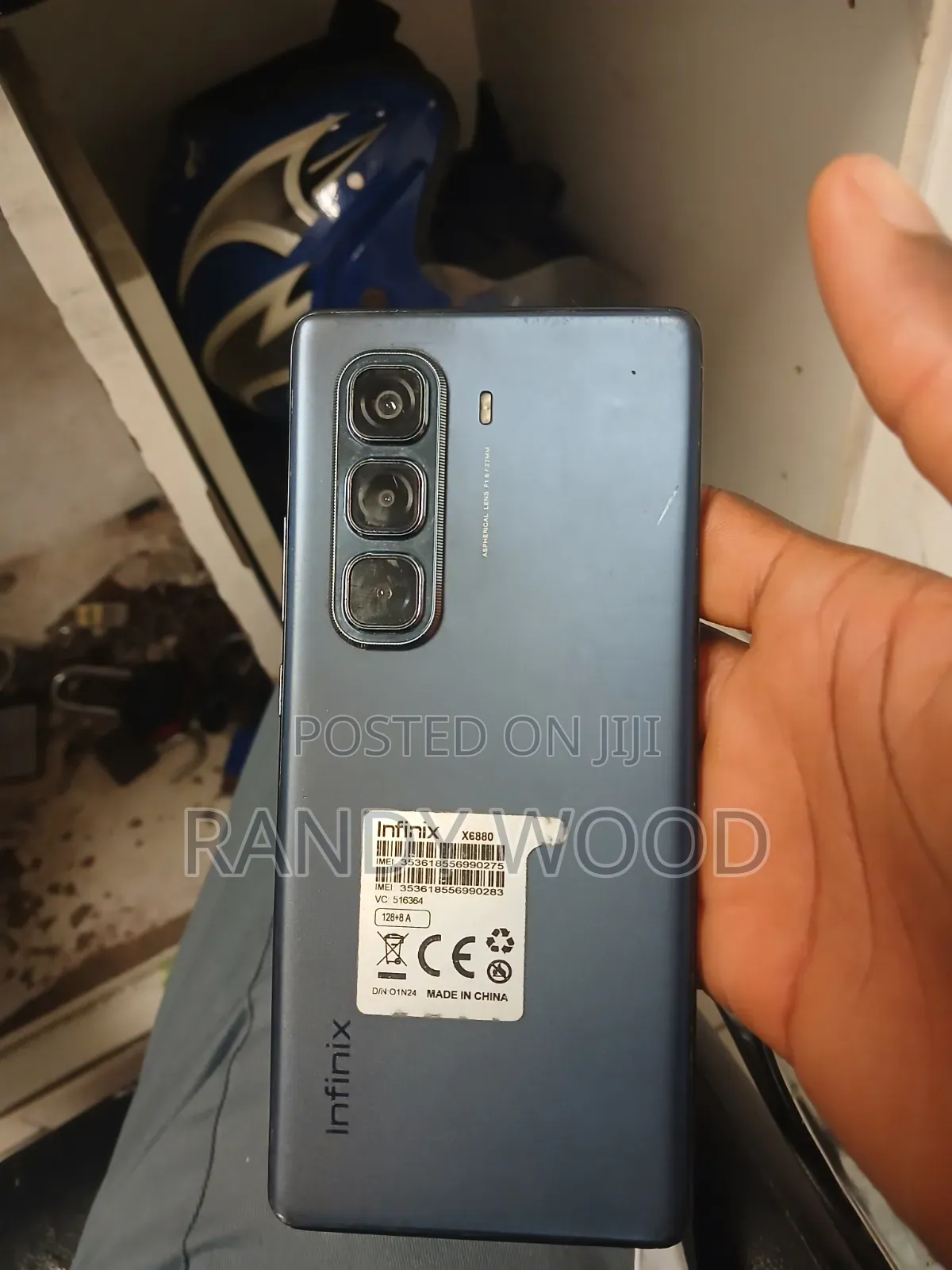 Infinix Hot 50 Pro+ 4G 128 GB Black