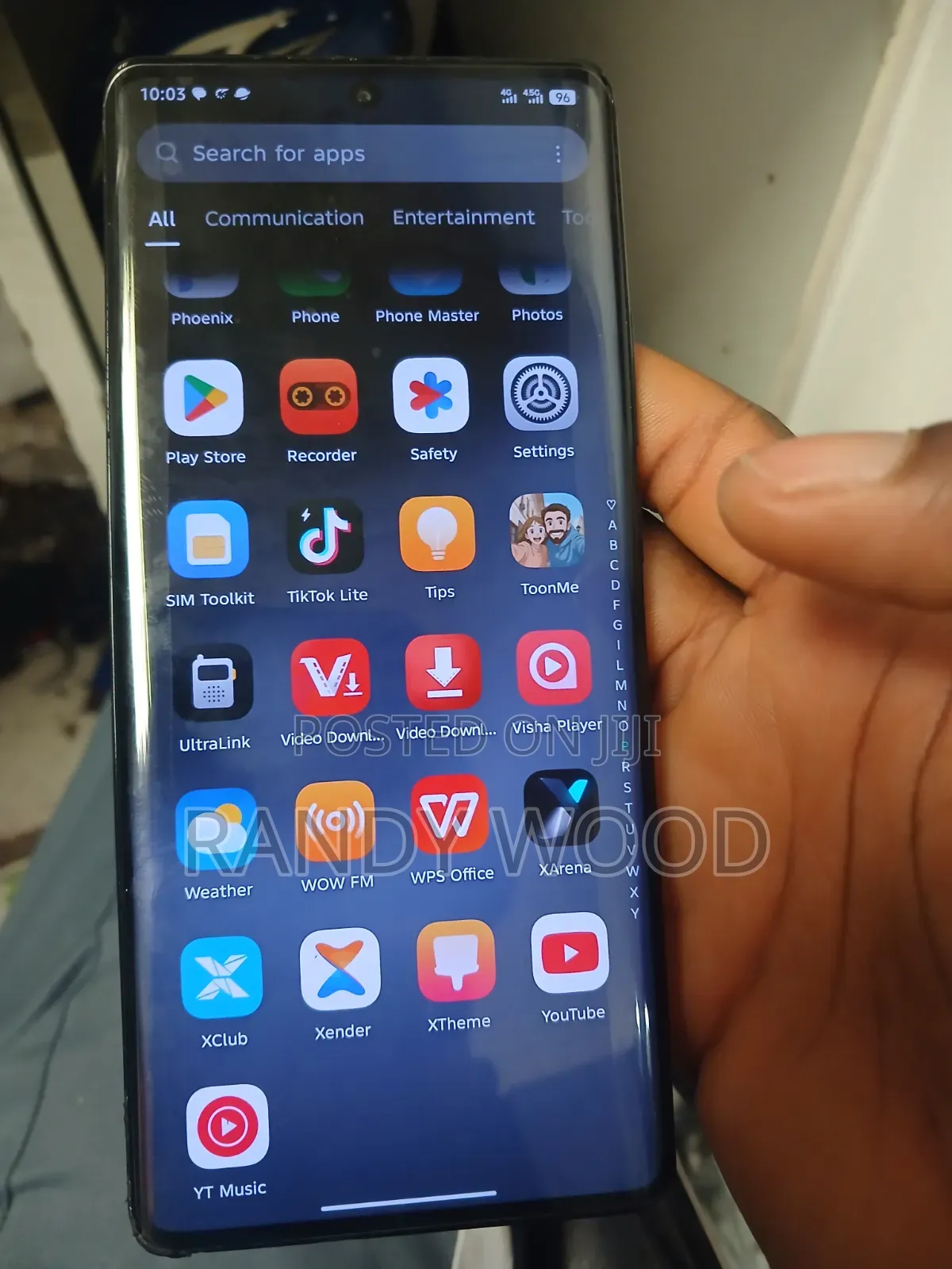 Infinix Hot 50 Pro+ 4G 128 GB Black