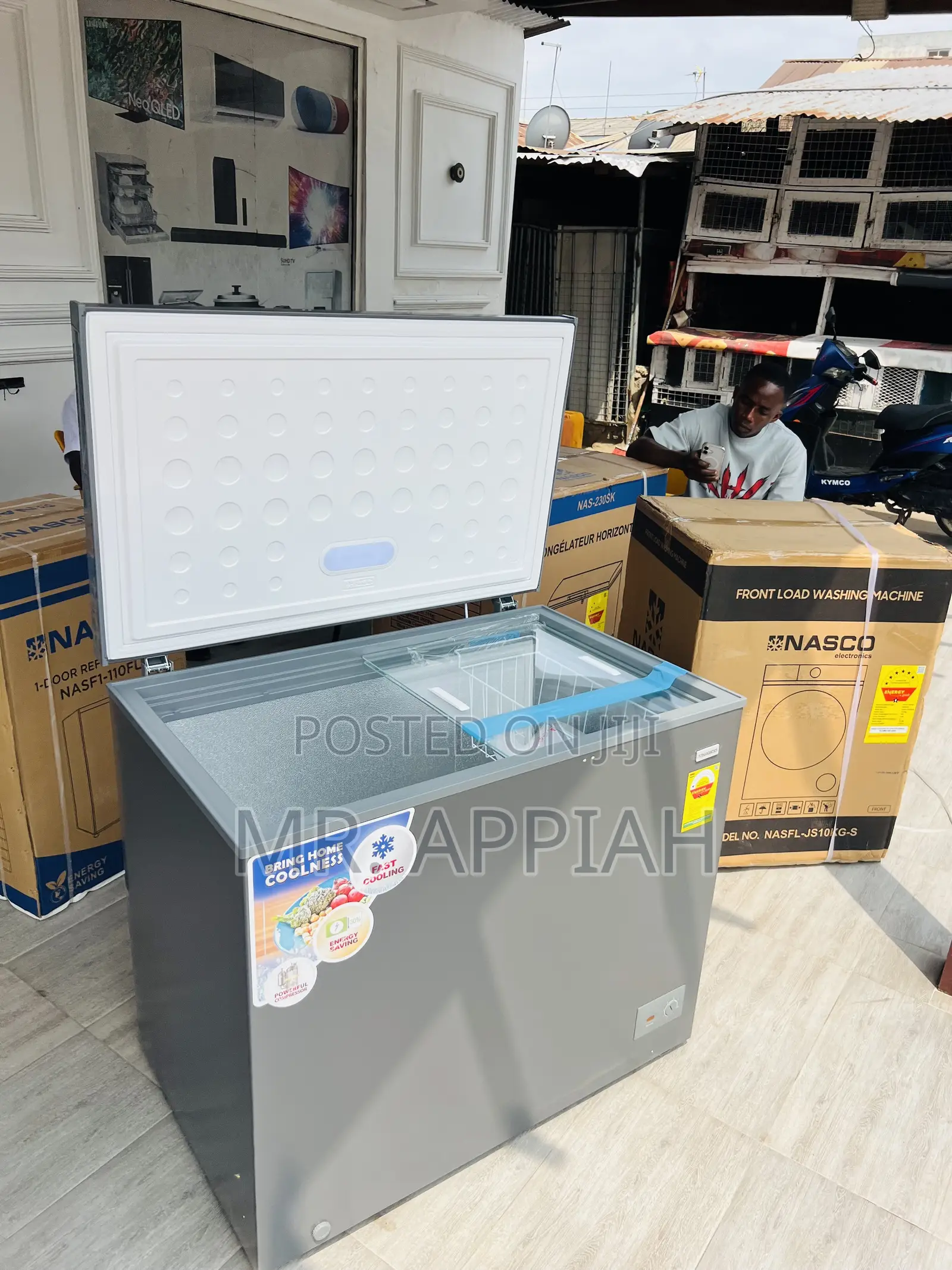 Quality Chilling Nasco Single Door Chest Freezer(Nas230sk)