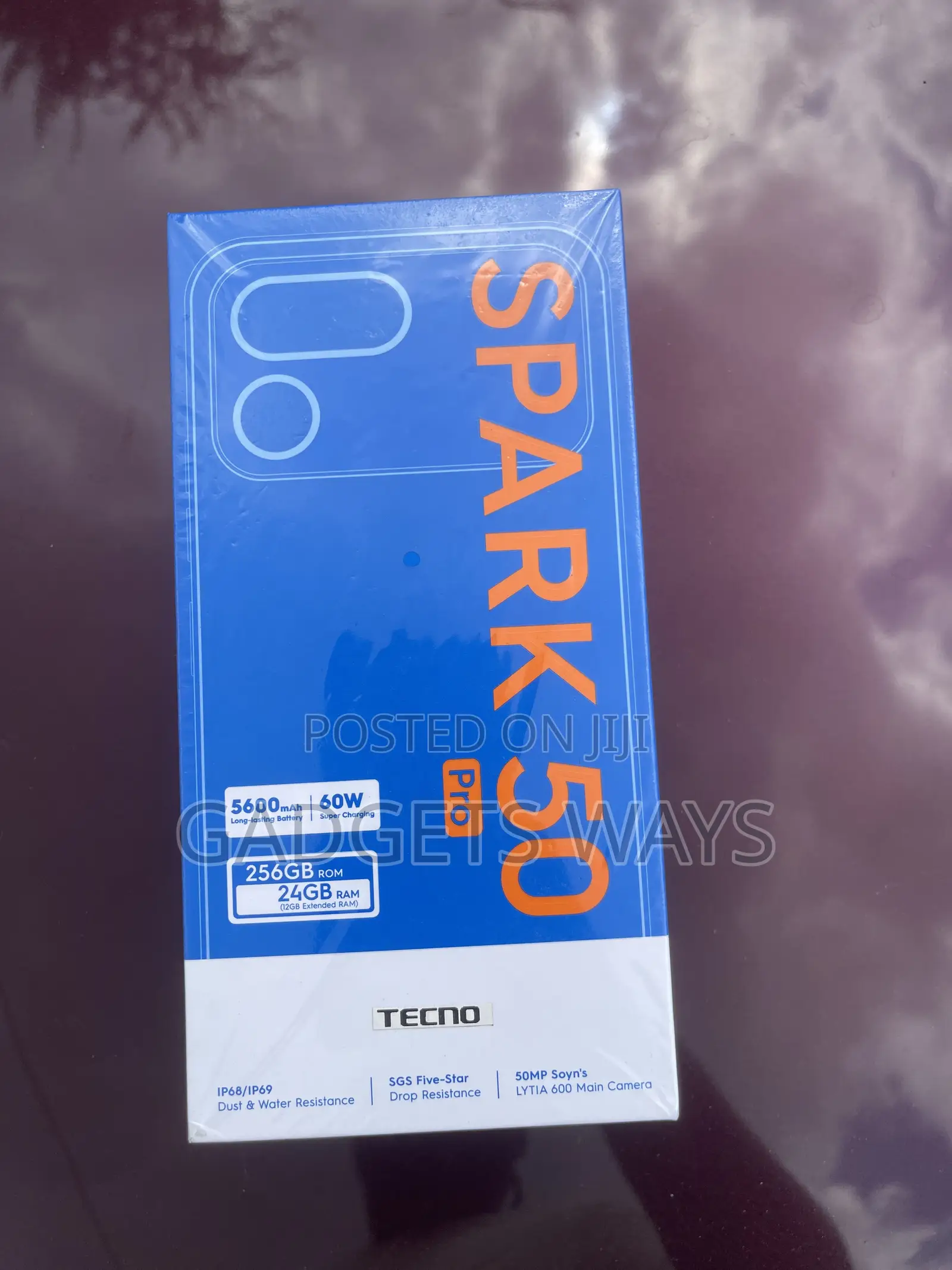 New Tecno Spark 50 Pro 256 GB Black