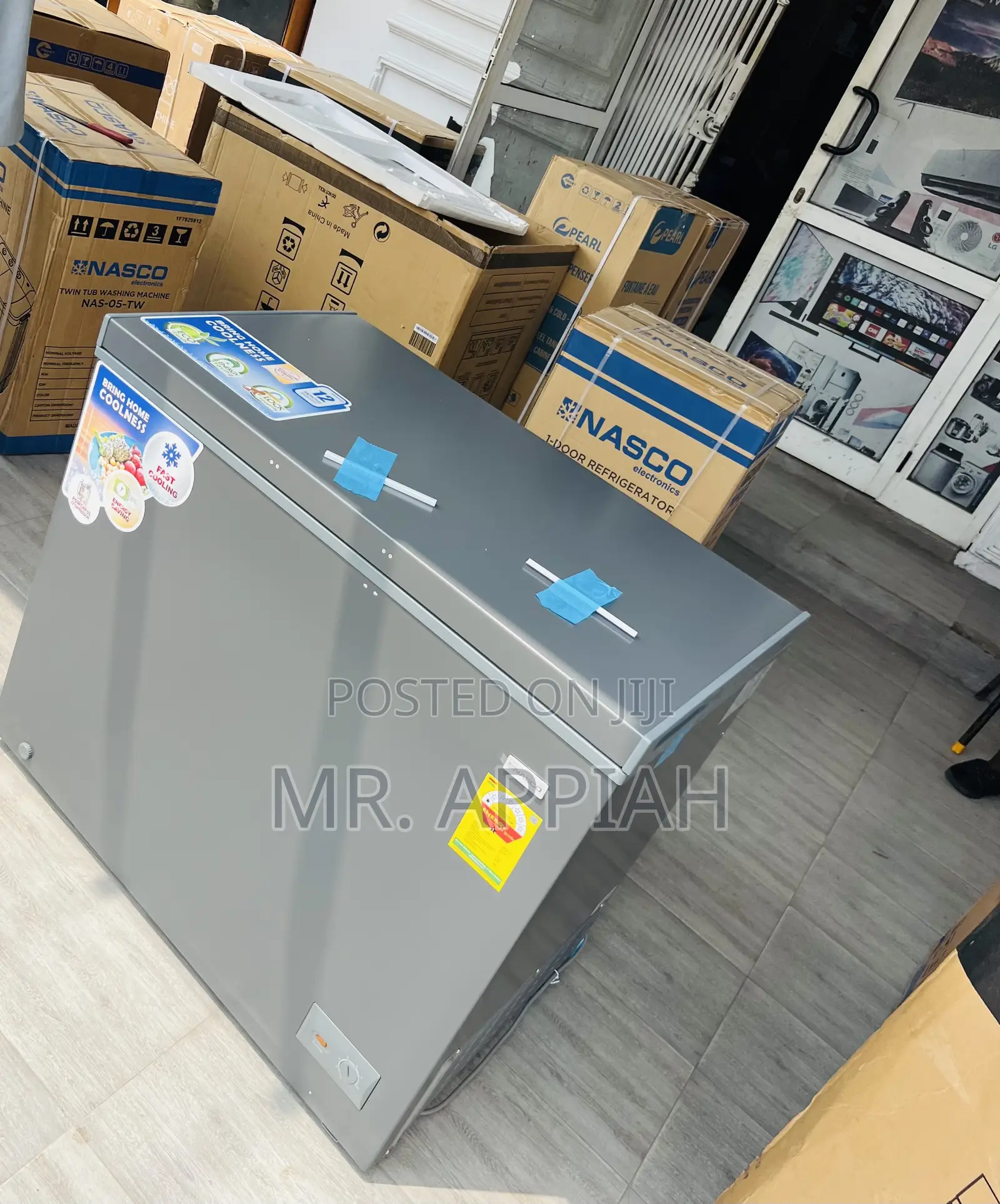Manual Defrost Single Door Electric Chest Freezer(Nas230sk)