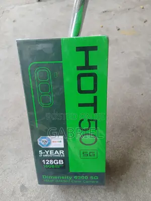 New Infinix Hot 50 128 GB Black