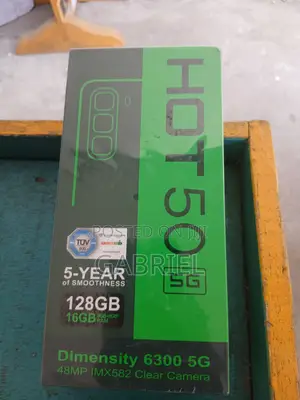 New Infinix Hot 50 128 GB Black