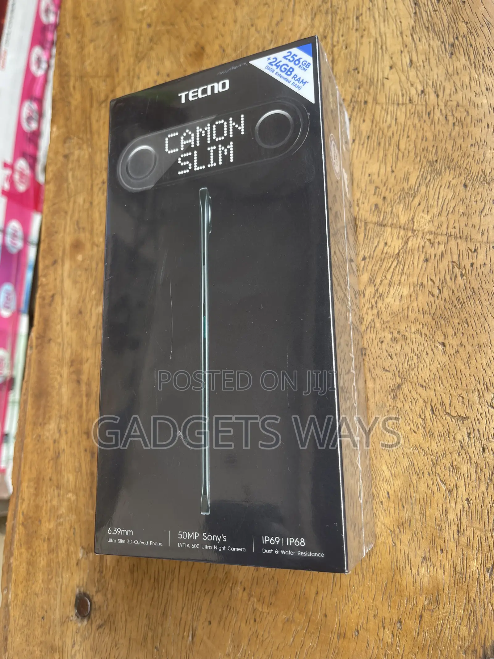 New Tecno Camon Slim 256 GB Black