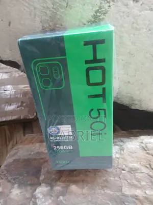 New Infinix Hot 50i 256 GB Black