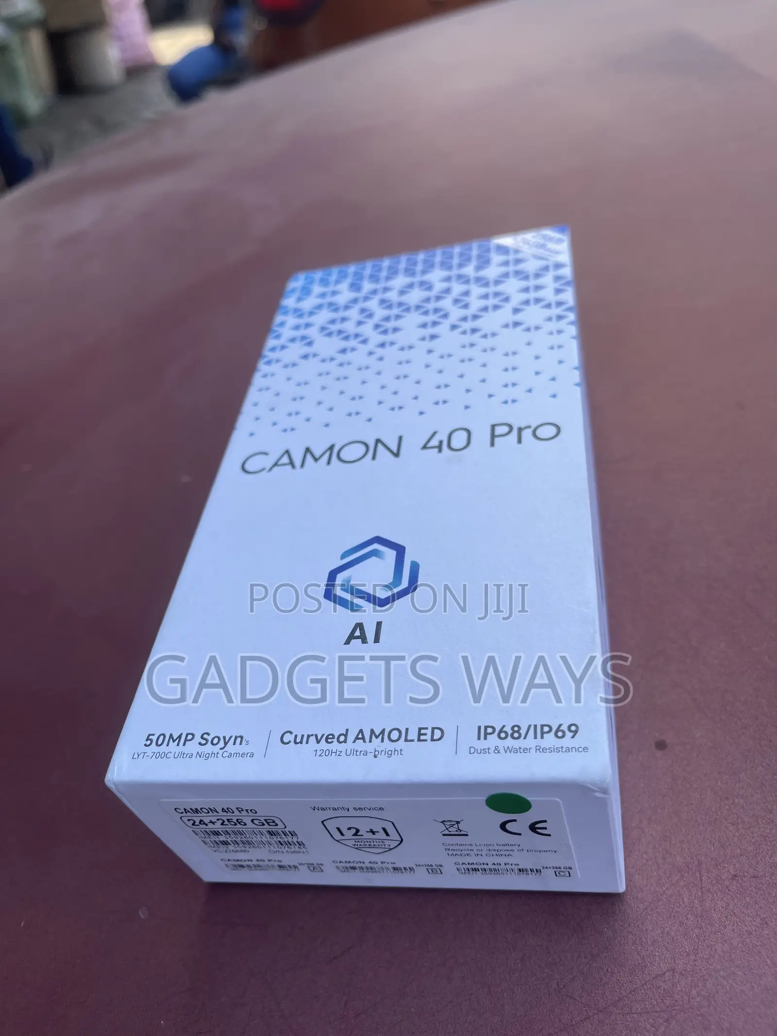 New Tecno Camon 40 Pro 5G 256 GB Green