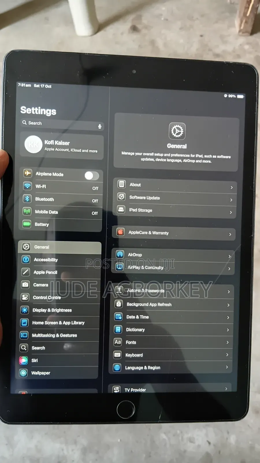 Apple iPad 10.2 (2019) 32 GB Gray
