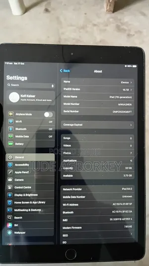Apple iPad 10.2 (2019) 32 GB Gray