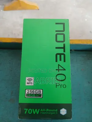 New Infinix Note 40 Pro 256 GB Blue