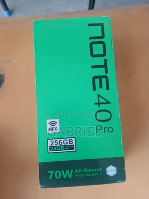 New Infinix Note 40 Pro 256 GB Blue