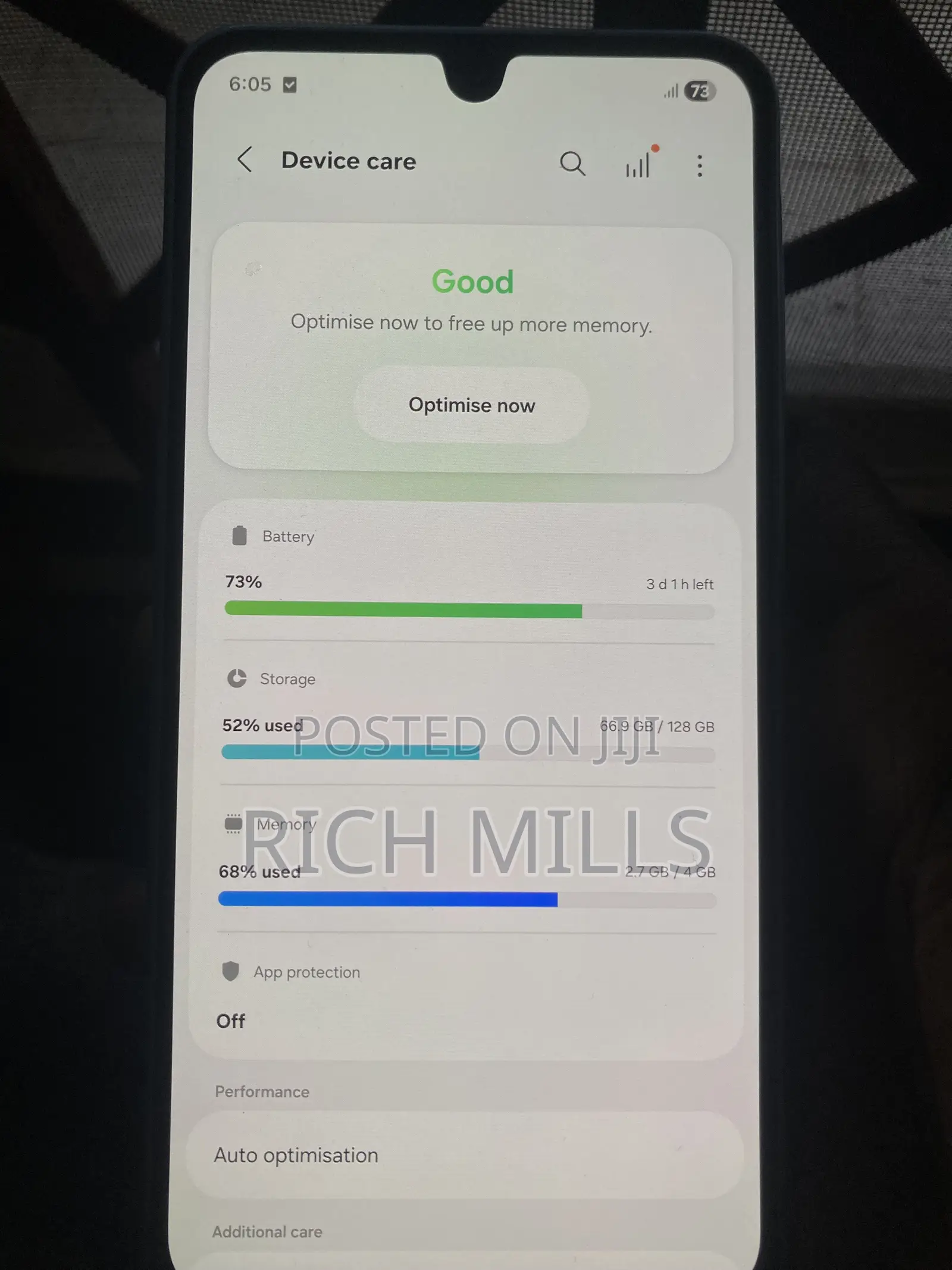 Samsung Galaxy A17 128 GB Blue